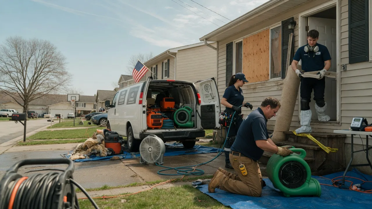 Water Damage Restoration in Watkins, IA near me